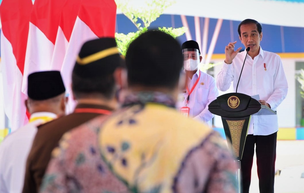 Presiden Lewat Infrastruktur Kita Bangun Peradaban dan